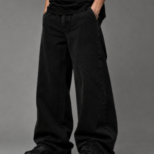 Rove Black Baggy Jeans