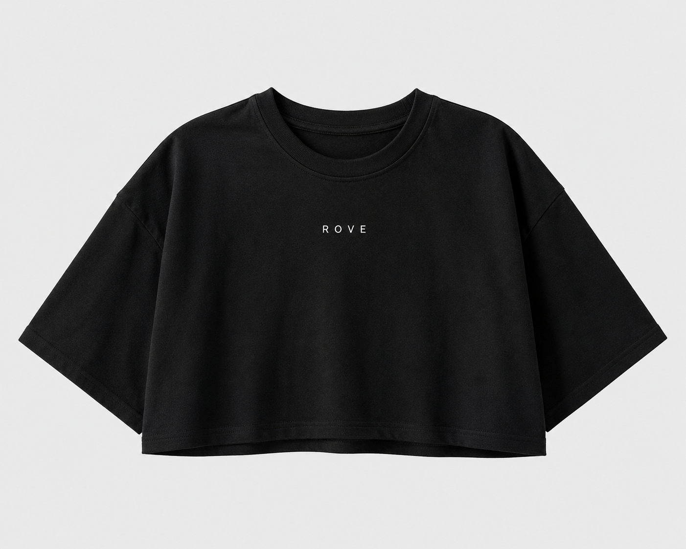Rove Oversized Cropped Tee - Image 3